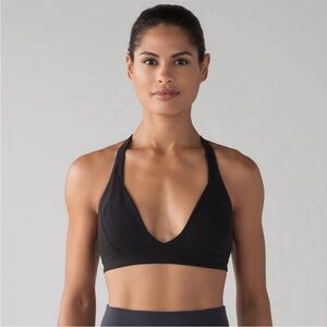 Lululemon Black Intimate Bra sz 8